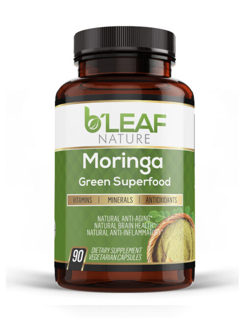 Organic Moringa - Mineral Rich Superfood with Vitamins and Proteins